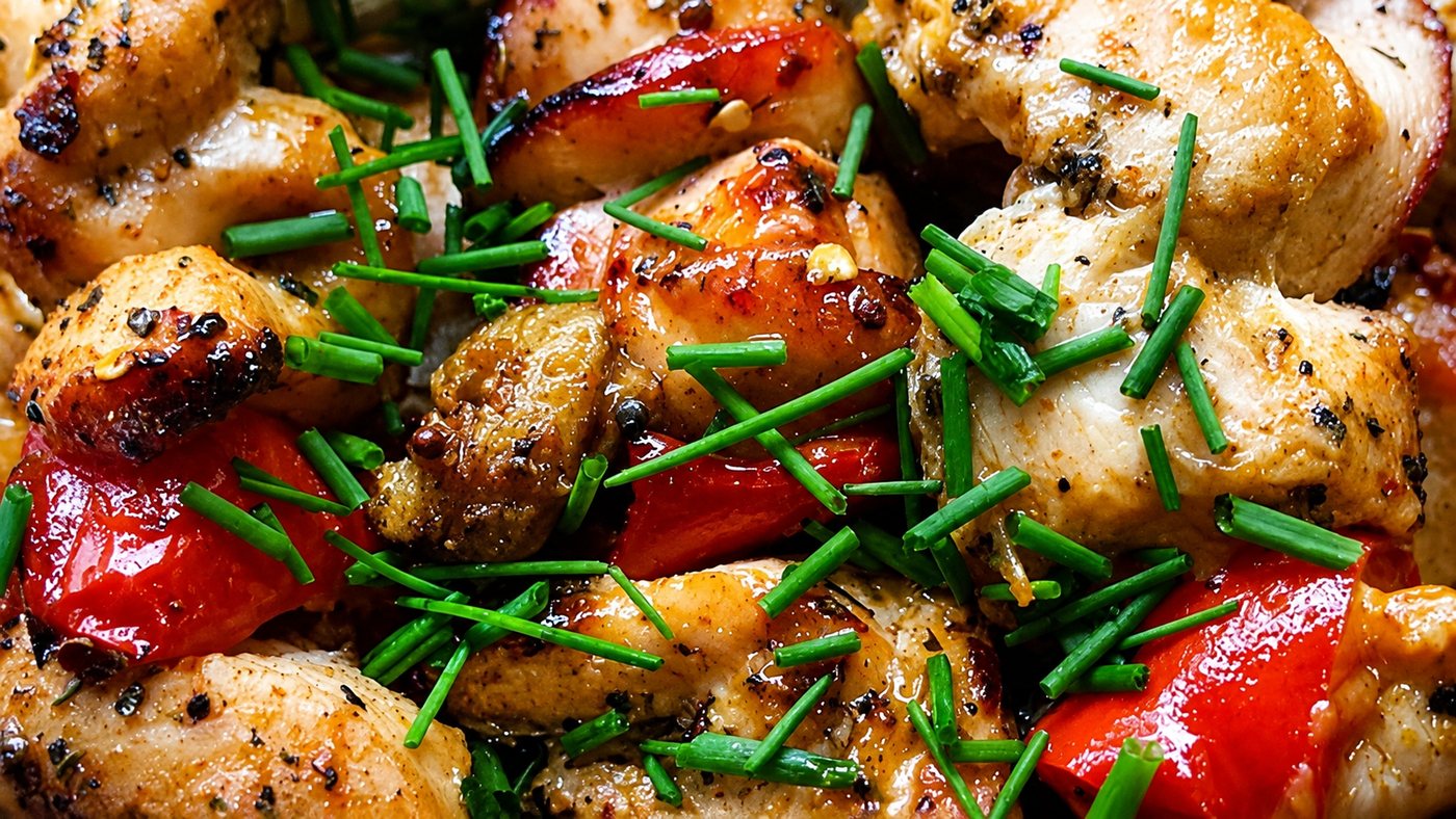 Chicken skewers